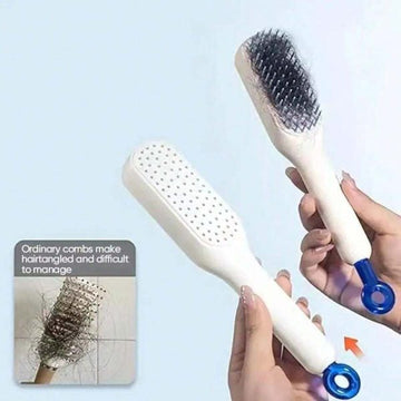 Self Cleaning Hair Comb (random Color) Your Desire
