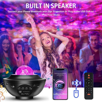 Colorful Starry Sky Galaxy Projector Nightlight Your Desire