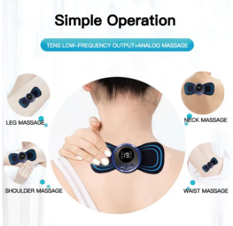 Mini Body Massager Pulse Neck Pain Relief Ems Your Desire