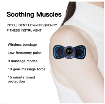 Mini Body Massager Pulse Neck Pain Relief Ems Your Desire
