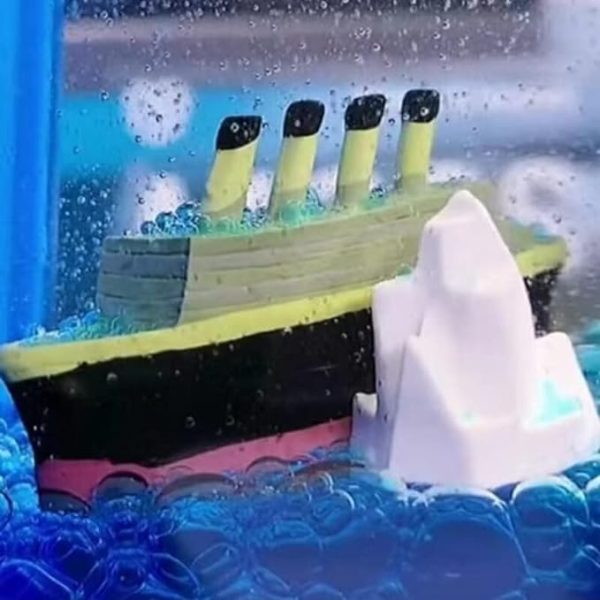 Titanic Liquid Wave Cruise Ship,nautical Car Dashboard Your Desire