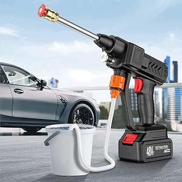 Automatic Cordless Wireless Car Wash Spray Gun High Pressure 48v Your Desire