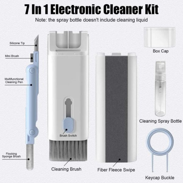 New Headset 7 In 1 Kit Scalable Keyboard Cleaner Your Desire