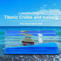 Titanic Liquid Wave Cruise Ship,nautical Car Dashboard Your Desire