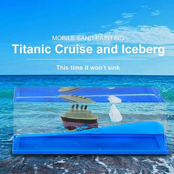 Titanic Liquid Wave Cruise Ship,nautical Car Dashboard Your Desire