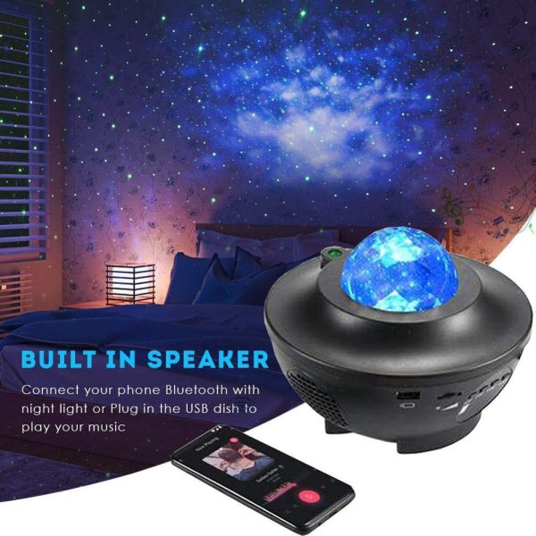 Colorful Starry Sky Galaxy Projector Nightlight Your Desire