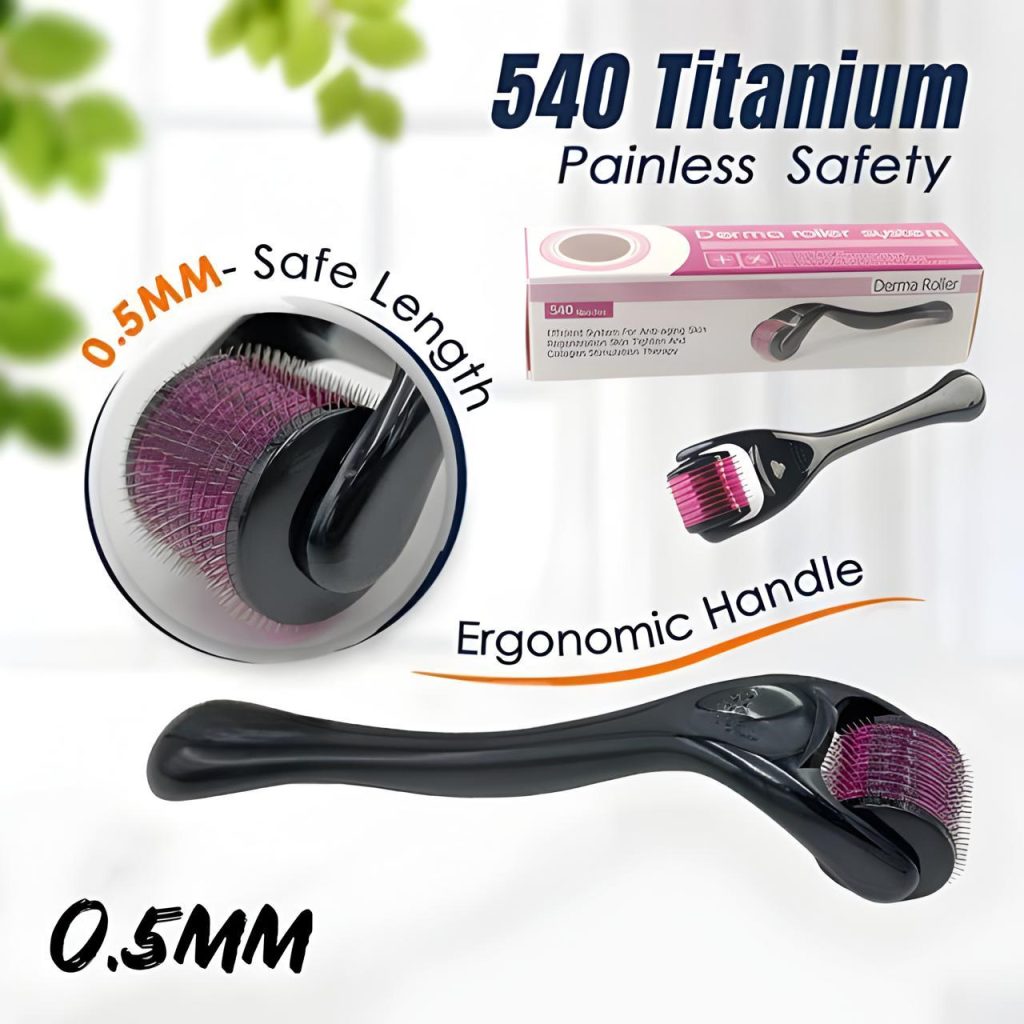 Skin Therapy Derma Roller With 540 Micro Needle Your Desire