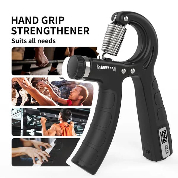 Adjustable Exerciser Hand Gripper With Counter Strengthener Noventa World