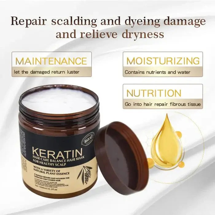 Keratin Nourishing Hair Treatment Mask My Store